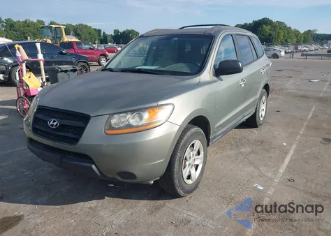 2009 Hyundai Santa Fe Gls z USA, uszkodzony, nr VIN 5NMSG13D49H270189